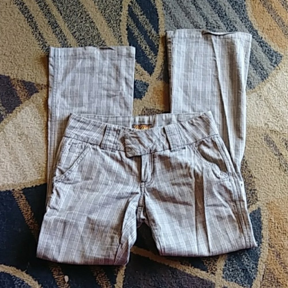 BeBOP 70s Style Groovy Preppy Flare Bottom Pants!
